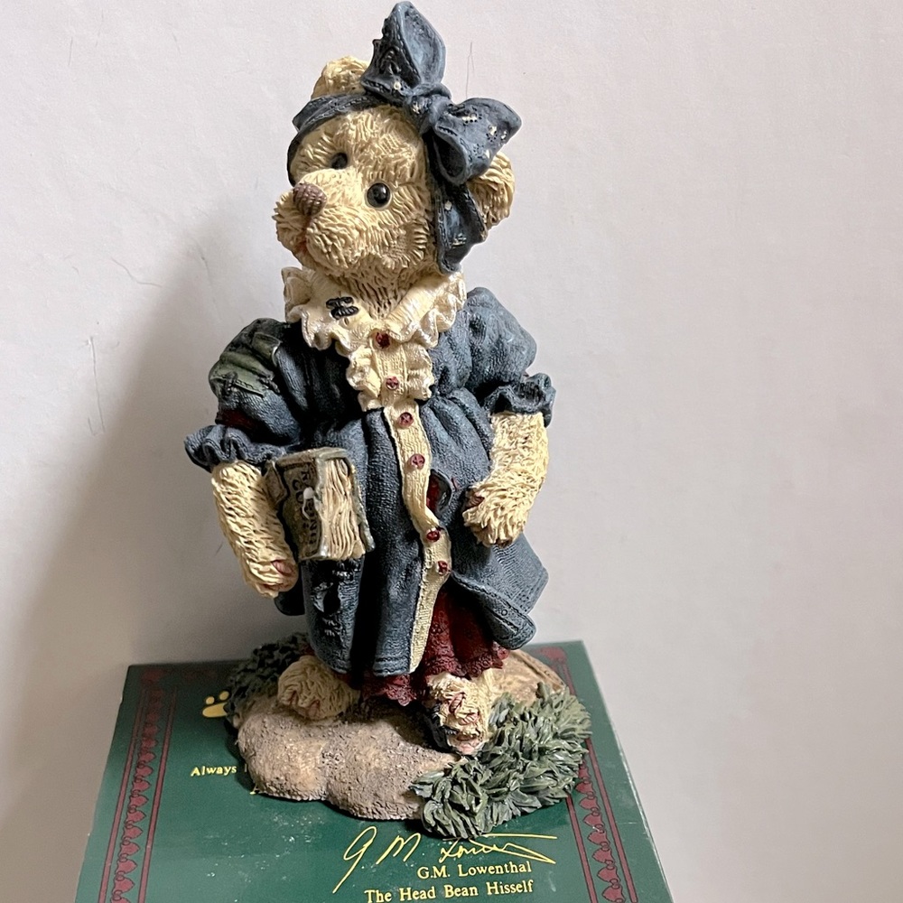 Boyds Bears Bearstone - Momma McBear…Anticipation Expecting Pregnancy Figurine